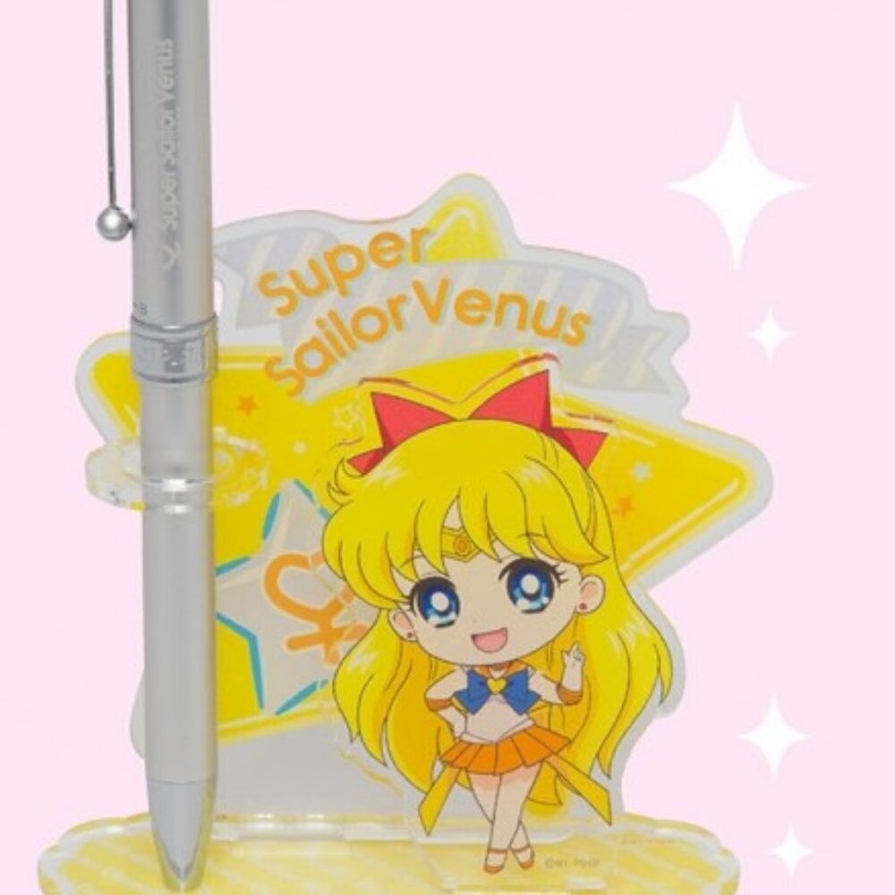 Super Sailor Venus-Acrylic Stand with Multifunction Ballpoint Pen Mech. Pencil